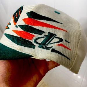VTG 90s Miami Dolphins Hat Logo Athletic Pro Line